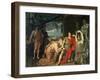 King Priam Begging Achilles for the Return of Hector's Body, 1824-Aleksandr Andreevich Ivanov-Framed Giclee Print