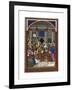 King Rene and His Musical Court, 15th Century-null-Framed Giclee Print