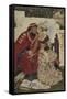 King René's Honeymoon-Ford Madox Brown-Framed Stretched Canvas