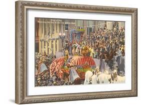 King Rex, Mardi Gras, New Orleans, Louisiana-null-Framed Art Print