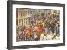 King Rex, Mardi Gras, New Orleans, Louisiana-null-Framed Art Print