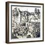 King Richard and His Council Go Down the Thames to Confer with the Rebels-null-Framed Giclee Print