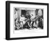 King Richard I (1157-119), Forgiving Bertrannd De Gurdun, Late 19th Century-Thomas Brown-Framed Giclee Print