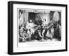 King Richard I (1157-119), Forgiving Bertrannd De Gurdun, Late 19th Century-Thomas Brown-Framed Giclee Print