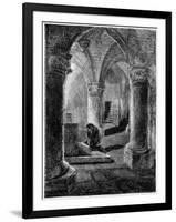 King Richard I (1157-119) Kneeling before the Shrine of St Januarius-null-Framed Giclee Print