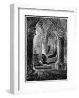 King Richard I (1157-119) Kneeling before the Shrine of St Januarius-null-Framed Giclee Print