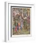 King Richard I Joins the Hands of Robin Hood and Maid Marian in Marriage-null-Framed Art Print