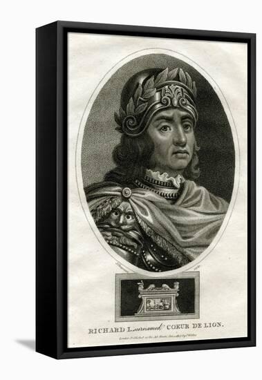 King Richard I, the Lionheart-J Chapman-Framed Stretched Canvas