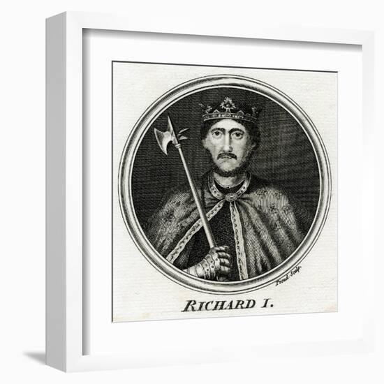 King Richard I-null-Framed Art Print