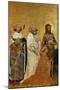 King Richard II (1367-1400) Kneeling in Front of King (Saint) Edmund and King Edward the Confessor-null-Mounted Premium Giclee Print