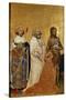 King Richard II (1367-1400) Kneeling in Front of King (Saint) Edmund and King Edward the Confessor-null-Stretched Canvas