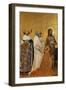 King Richard II (1367-1400) Kneeling in Front of King (Saint) Edmund and King Edward the Confessor-null-Framed Giclee Print