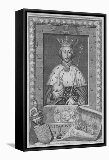 King Richard II, 1735-George Vertue-Framed Stretched Canvas