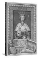 King Richard II, 1735-George Vertue-Stretched Canvas