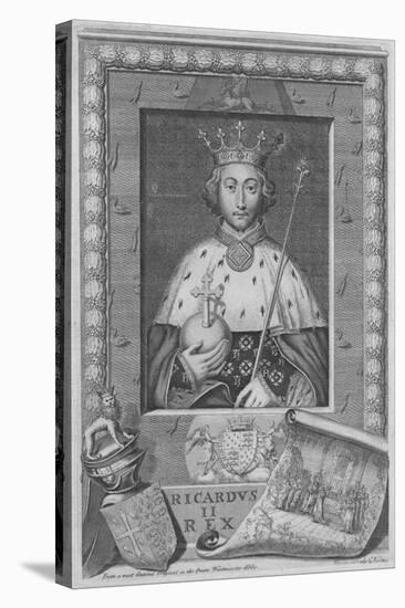 King Richard II, 1735-George Vertue-Stretched Canvas