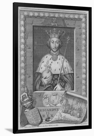 King Richard II, 1735-George Vertue-Framed Giclee Print