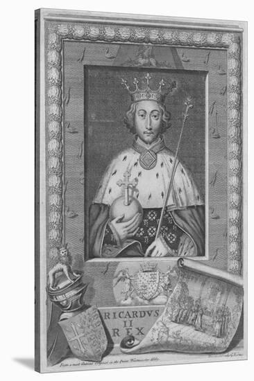 King Richard II, 1735-George Vertue-Stretched Canvas