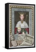 'King Richard II', 1735-George Vertue-Framed Stretched Canvas