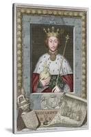 'King Richard II', 1735-George Vertue-Stretched Canvas