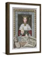 'King Richard II', 1735-George Vertue-Framed Giclee Print