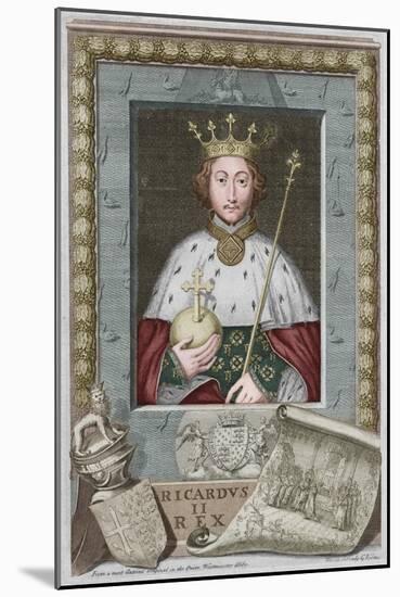 'King Richard II', 1735-George Vertue-Mounted Giclee Print