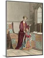 King Richard II and His Mother-Charles Hamilton Smith-Mounted Art Print