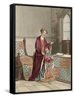 King Richard II and His Mother-Charles Hamilton Smith-Framed Stretched Canvas