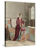 King Richard II and His Mother-Charles Hamilton Smith-Stretched Canvas