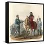 King Richard II as a Prisoner-Charles Hamilton Smith-Framed Stretched Canvas