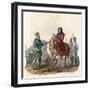 King Richard II as a Prisoner-Charles Hamilton Smith-Framed Art Print