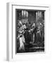 King Richard II Resigning the Crown to His Cousin Bolingbroke, 1399-John Gilbert-Framed Giclee Print