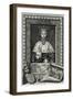 King Richard II-G Vertue-Framed Art Print