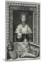 King Richard II-G Vertue-Mounted Art Print