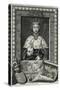 King Richard II-G Vertue-Stretched Canvas