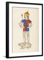 King Richard III, 1483-85-Henry Shaw-Framed Giclee Print