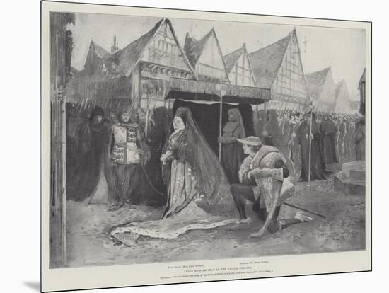 King Richard III, at the Lyceum Theatre-Henry Charles Seppings Wright-Mounted Giclee Print
