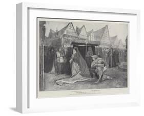 King Richard III, at the Lyceum Theatre-Henry Charles Seppings Wright-Framed Giclee Print