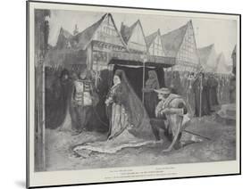 King Richard III, at the Lyceum Theatre-Henry Charles Seppings Wright-Mounted Giclee Print