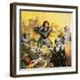 King Richard Iii in Battle-McConnell-Framed Giclee Print