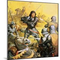 King Richard Iii in Battle-McConnell-Mounted Giclee Print