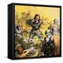 King Richard Iii in Battle-McConnell-Framed Stretched Canvas