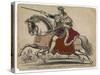 King Richard III of England Depicted at the Fatal Battle of Bosworth Field-null-Stretched Canvas