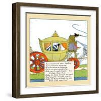 King Rides In The Mud-Maud & Miska Petersham-Framed Art Print