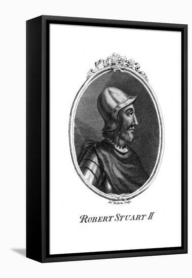 King Robert Stuart II-James Roberts-Framed Stretched Canvas