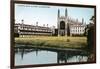 King's and Clare Colleges, Cambridge, Cambridgeshire, Early 20th Century-E Dennis-Framed Giclee Print