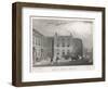 King's Bench Prison London Mainly for Debtors-Thomas H Shepherd-Framed Art Print