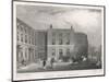 King's Bench Prison London Mainly for Debtors-Thomas H Shepherd-Mounted Art Print