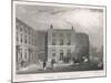 King's Bench Prison London Mainly for Debtors-Thomas H Shepherd-Mounted Art Print