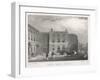 King's Bench Prison London Mainly for Debtors-Thomas H Shepherd-Framed Art Print