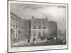 King's Bench Prison London Mainly for Debtors-Thomas H Shepherd-Mounted Art Print